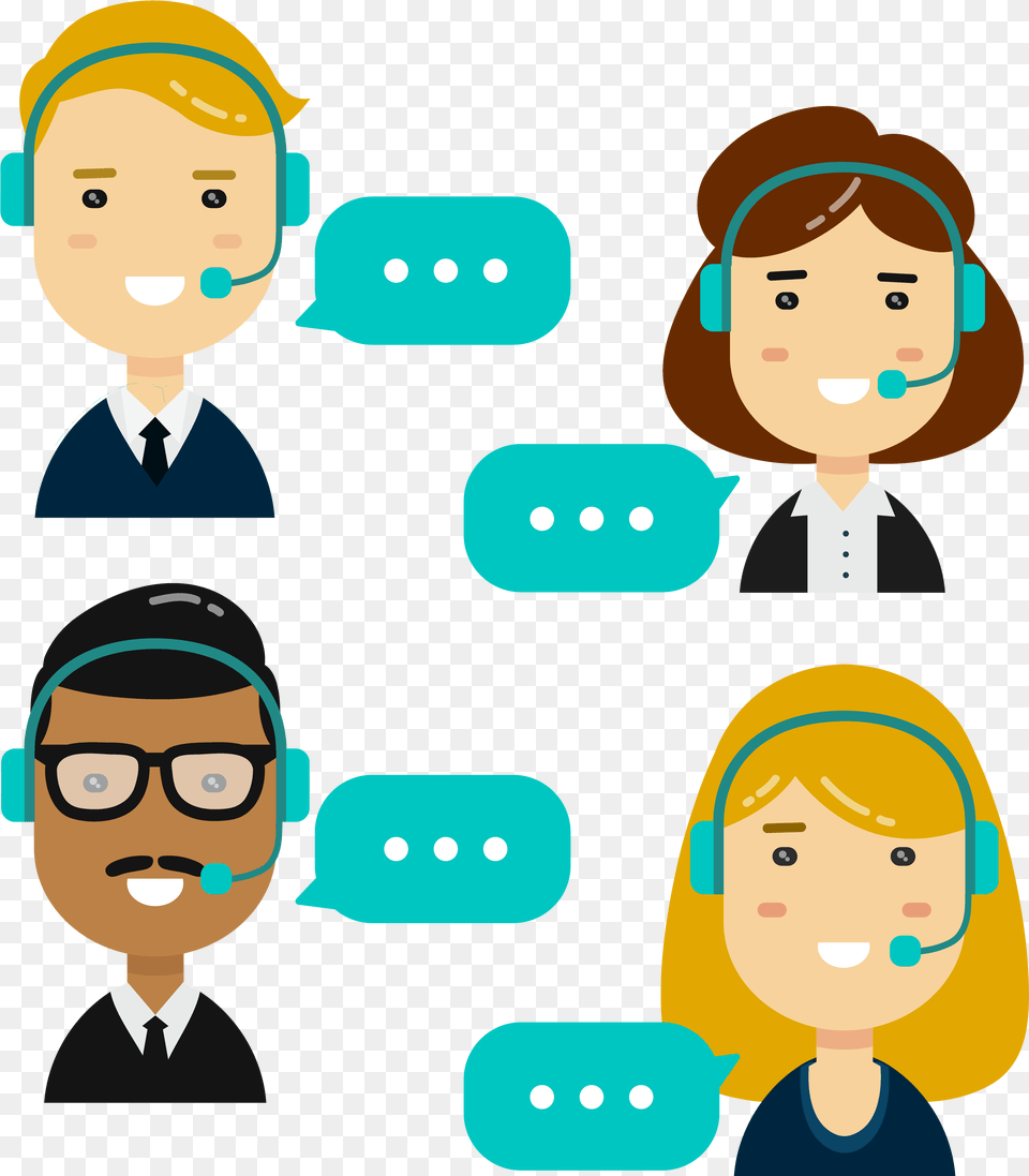 Call Center Agent Clipart Clip Art Call Center Agent, Person, Baby, Face, Head Free Transparent Png