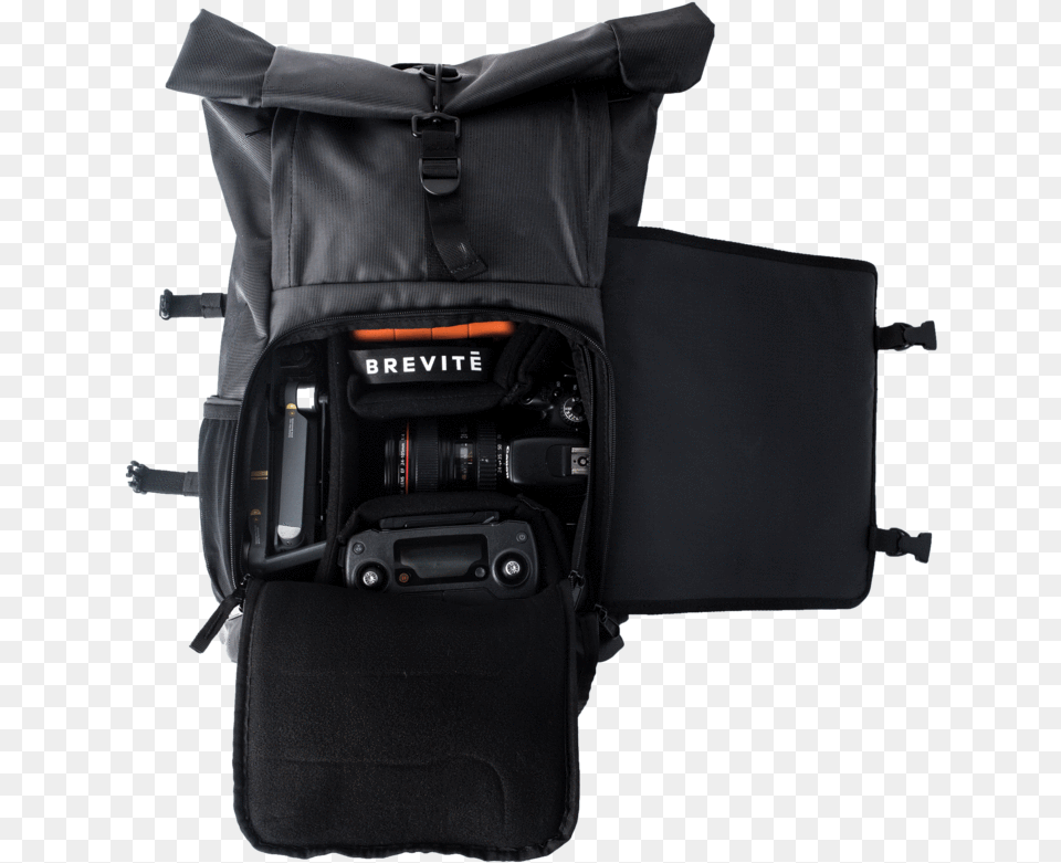 Camera With Strap Clipart Roll Top Camera Backpack, Bag, Electronics, Video Camera Free Transparent Png