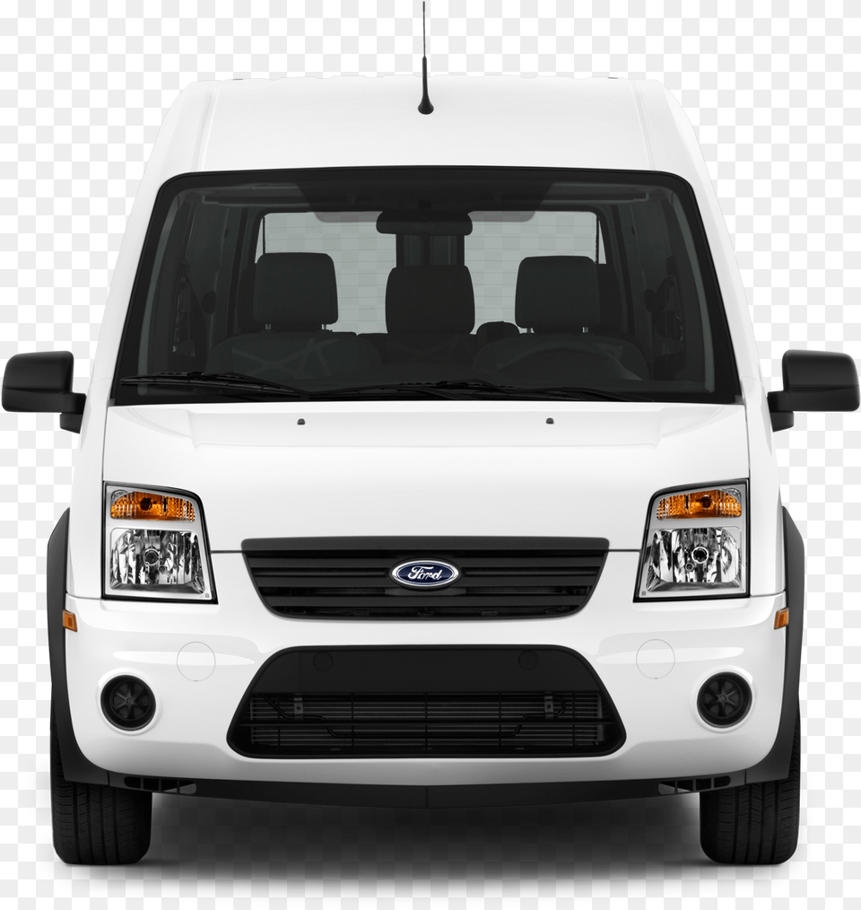 Transparent Camioneta Ford Transit Connect 2012 Front, Car, Vehicle, Transportation, Bumper Free Png Download
