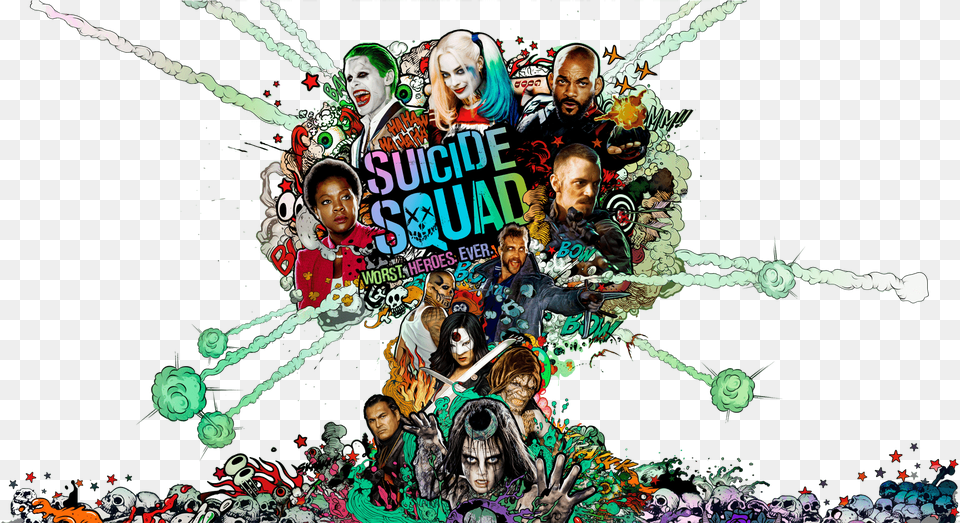 Candice Accola Suicide Squad Hd, Art, Collage, Graphics, Adult Free Transparent Png