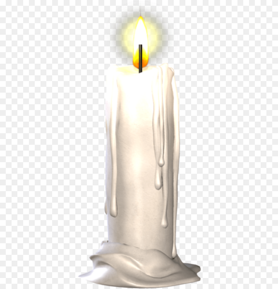 Transparent Candle Flame Advent Candle, Birthday Cake, Cake, Cream, Dessert Free Png Download