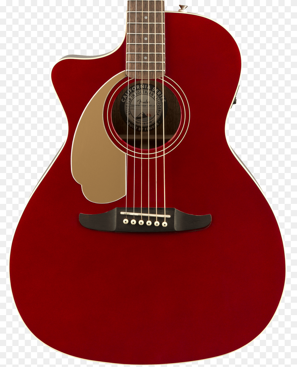 Transparent Candy Apple Fender Newporter Player, Guitar, Musical Instrument Free Png