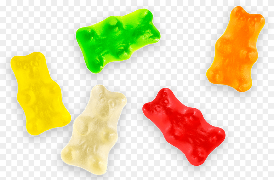 Transparent Candy Gummy Bears Transparent Background, Food, Sweets, Jelly Png Image