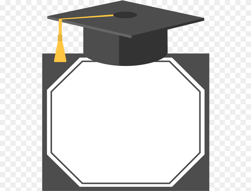 Transparent Cap And Diploma Border Graduation Clipart, People, Person Free Png Download