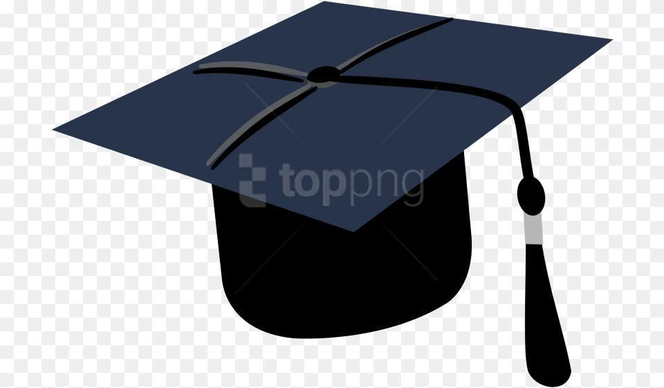 Transparent Cap And Gown Blue Graduation Cap, People, Person Free Png