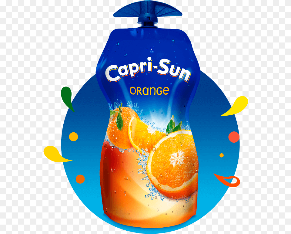 Transparent Capri Sun Capri Sun, Beverage, Juice, Plant, Orange Juice Free Png