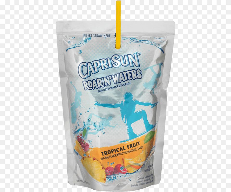 Transparent Caprisun Capri Sun Roarin Waters Fruit Punch, Person, Food Free Png