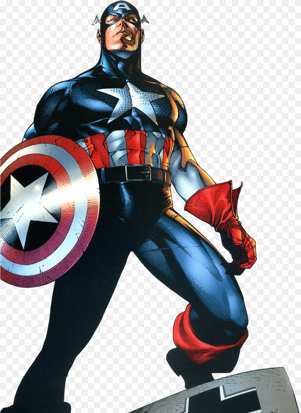 Transparent Captain America Comic Captain America Steve Mcniven, Adult, Female, Person, Woman Free Png Download