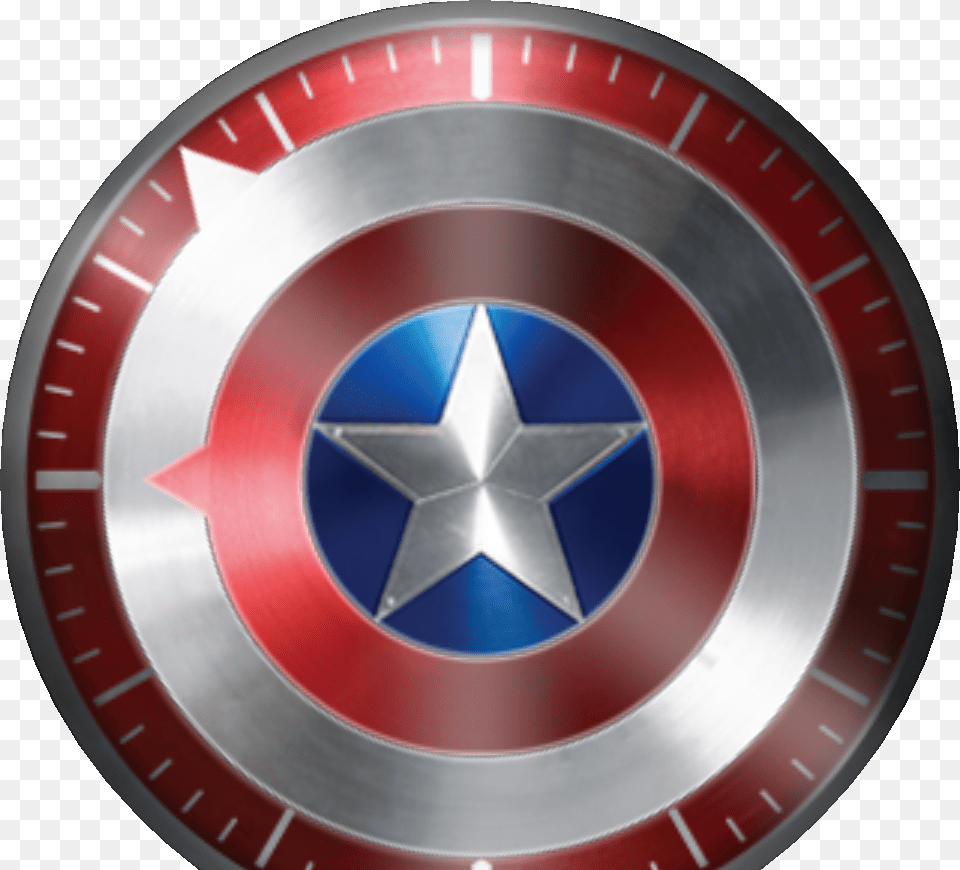 Captain America Shield Clipart Captain America Shield Watch Face, Armor, Tape Free Transparent Png