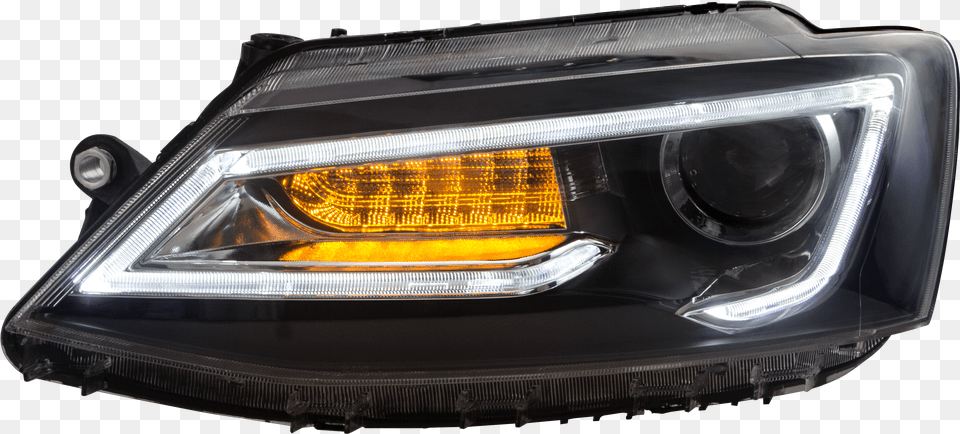 Transparent Car Light Jetta Mk6 2017 Headlights, Photography, Person, Portrait, Head Png