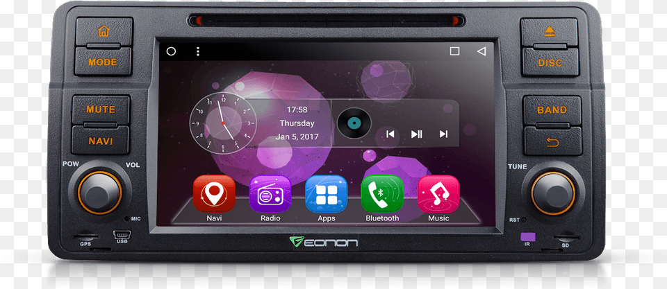 Car Radio Eonon, Electronics, Stereo, Mobile Phone, Phone Free Transparent Png