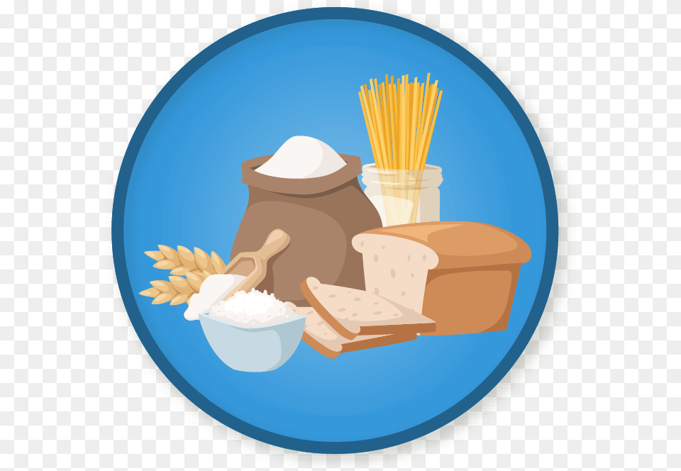 Carbohydrates Cartoon Carbohydrates, Food, Cutlery, Meal, Lunch Free Transparent Png