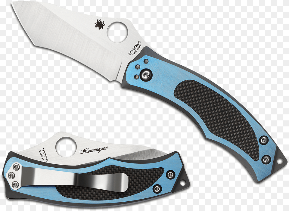 Transparent Carbon Fiber Texture Spyderco Vrango, Blade, Dagger, Knife, Weapon Free Png