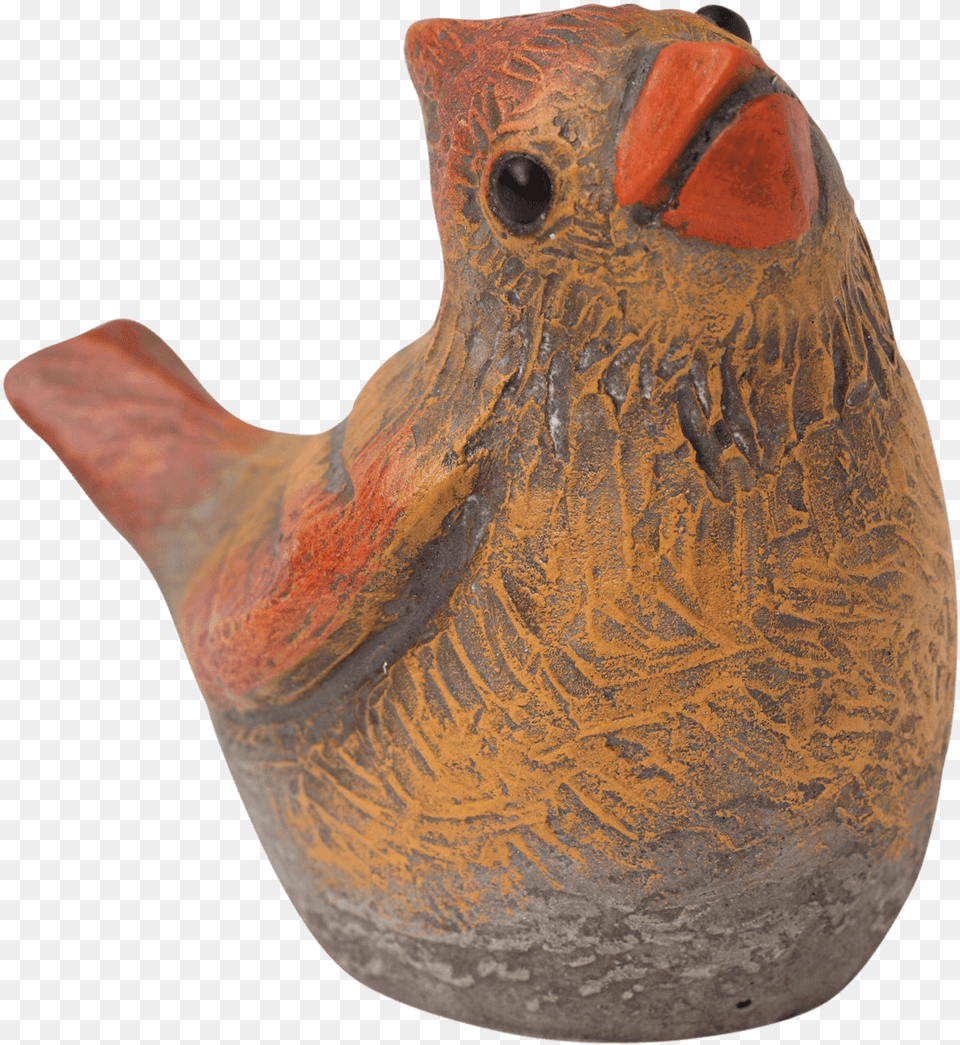 Cardinal Bird Cardinal, Pottery, Figurine, Animal Free Transparent Png