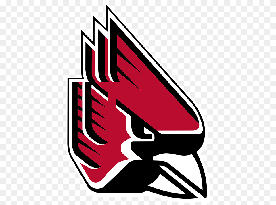 Transparent Cardinal Clipart Ball State Cardinals Logo, Emblem, Symbol Free Png Download