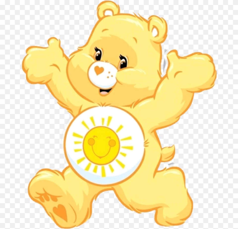 Transparent Care Bear Clipart Funshine Bear Care Bear, Toy, Teddy Bear, Animal, Mammal Png