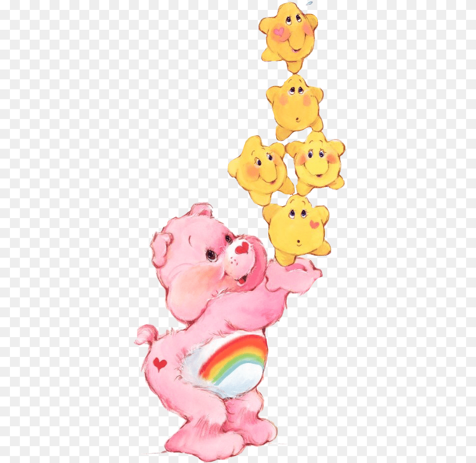 Care Bears Sticker, Plush, Toy, Face, Head Free Transparent Png