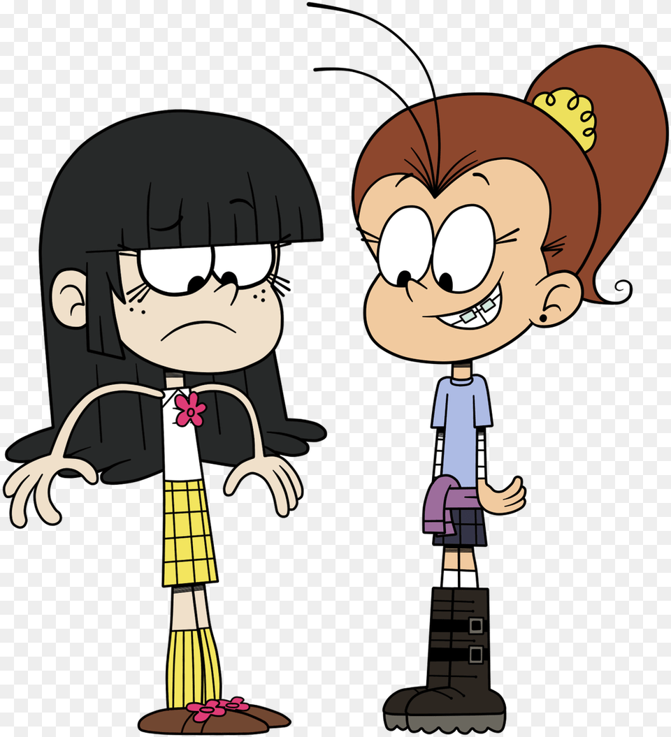 Transparent Carl Wheezer Loud House Luan And Maggie Clothes Swap, Book, Comics, Publication, Baby Free Png Download