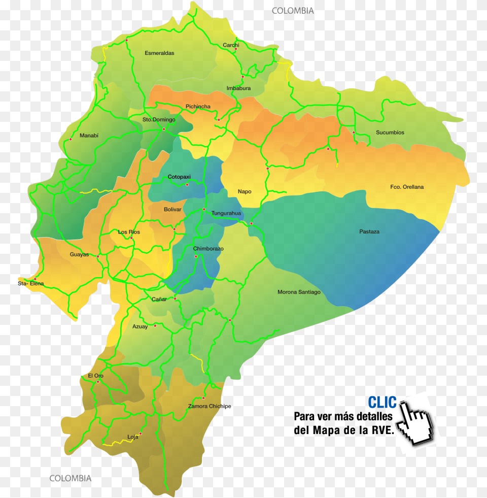 Transparent Carreteras Ecuador, Chart, Map, Plot, Atlas Png Image