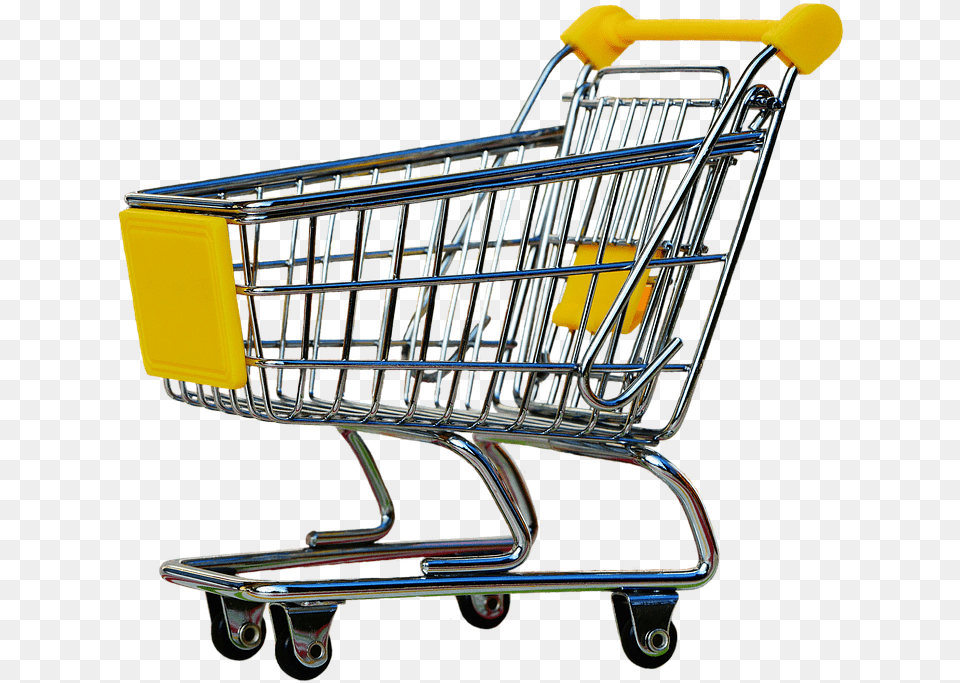 Transparent Cart Shopping Cart Isolated, Shopping Cart, Car, Transportation, Vehicle Png Image