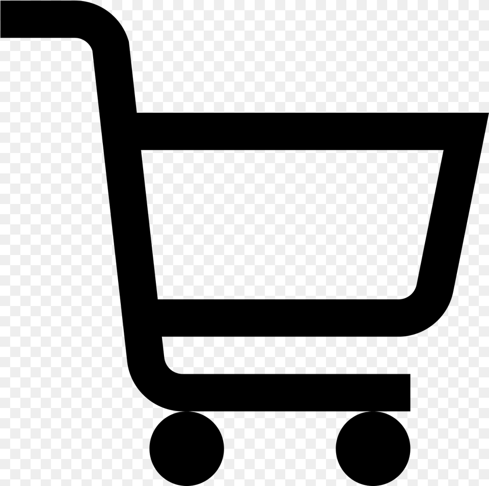 Cart Small Shopping Cart Icon, Gray Free Transparent Png