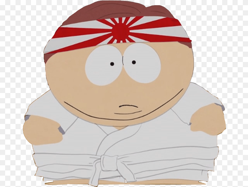 Transparent Cartman South Park Karate, Baby, Clothing, Hat, Person Png