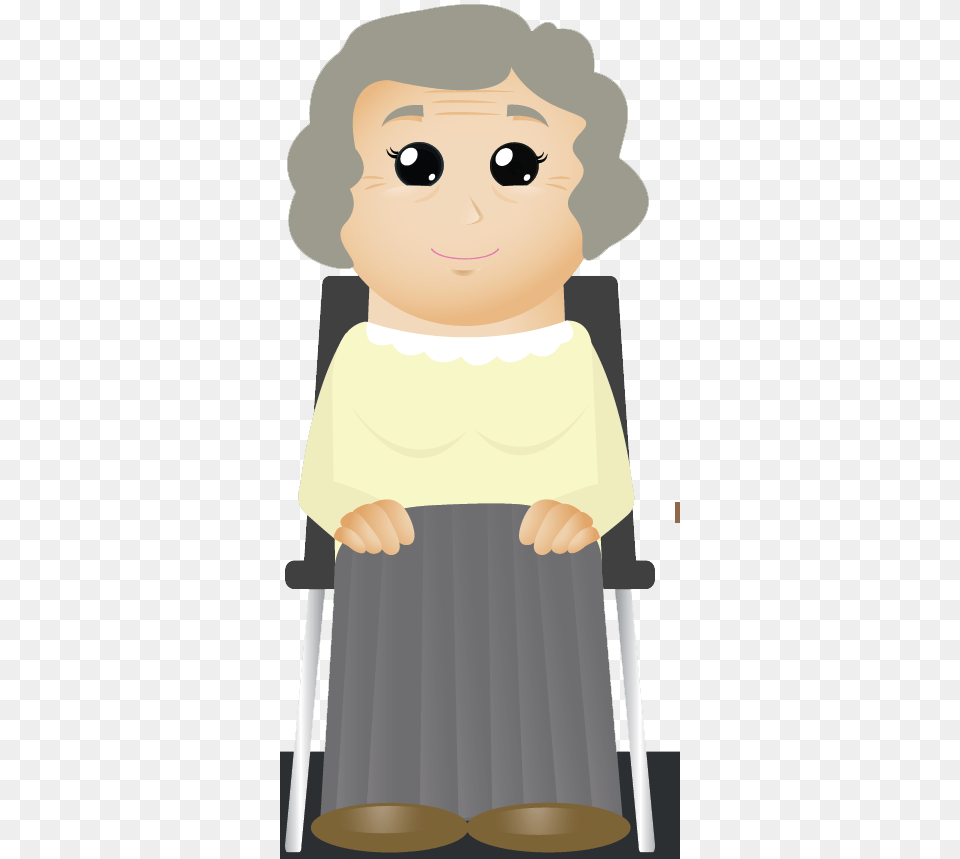 Transparent Cartoon Chair Cartoon, Baby, Person, Face, Furniture Free Png