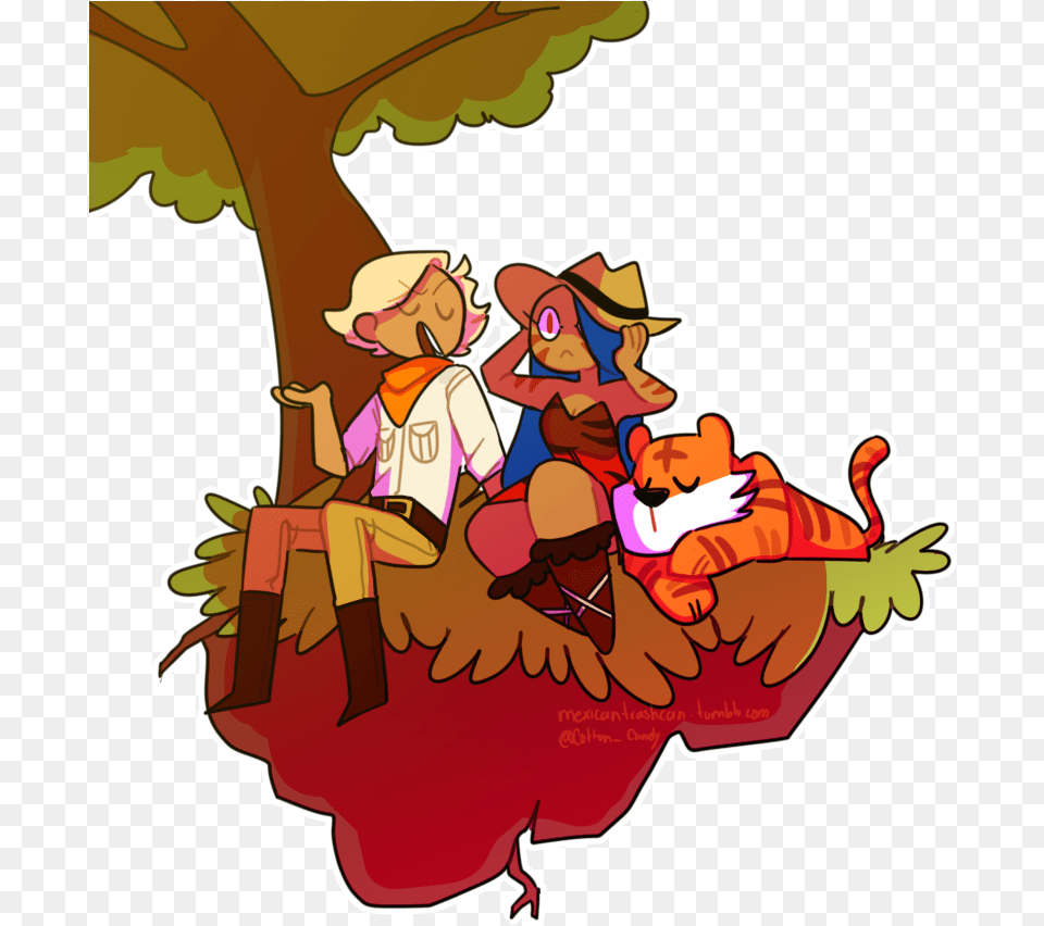 Transparent Cartoon Cookie Cookie Run Tiger Lily X, Clothing, Hat, Book, Comics Png Image
