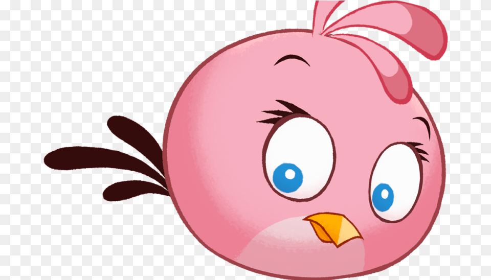 Transparent Cartoon Eyelashes Stella Angry Birds, Baby, Person, Egg, Food Free Png Download