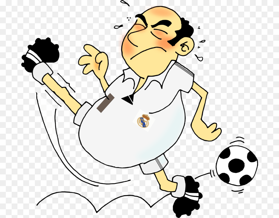Cartoon Football Can T Play Soccer, Person, Face, Head Free Transparent Png