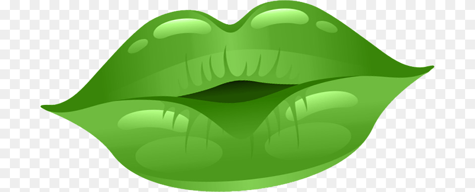 Transparent Cartoon Lips, Green, Body Part, Mouth, Person Free Png