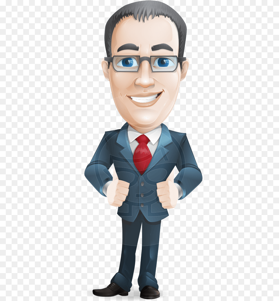 Transparent Cartoon Man, Accessories, Formal Wear, Tie, Person Free Png Download