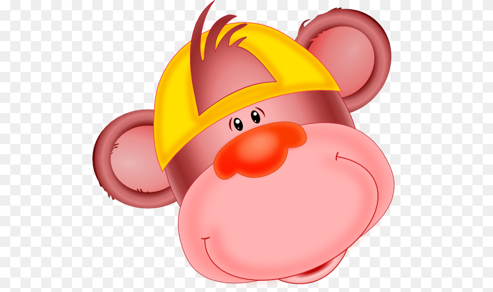 Transparent Cartoon Monkey Cartoon Monkey With A Hat, Nature, Outdoors, Snow, Snowman Free Png