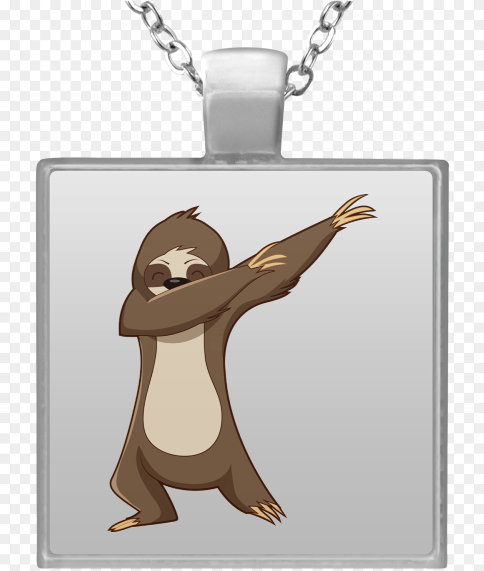 Transparent Cartoon Necklace Cartoon Sloth Transparent, Accessories, Jewelry, Adult, Female Free Png
