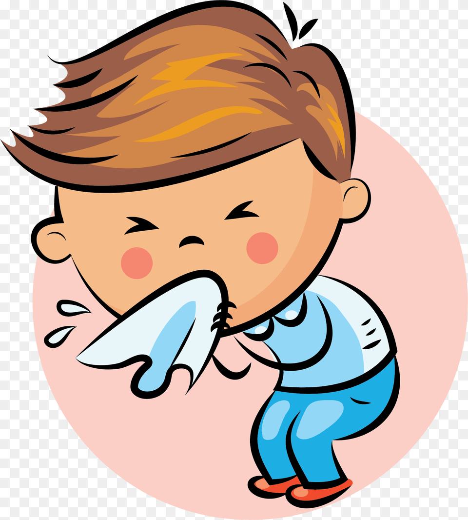 Transparent Cartoon Nose Runny Nose Clipart, Baby, Person, Head, Face Free Png Download