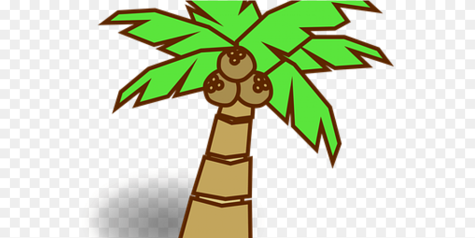 Transparent Cartoon Palm Tree Tree Cartoon Images Hd, Palm Tree, Plant, Cross, Symbol Free Png Download