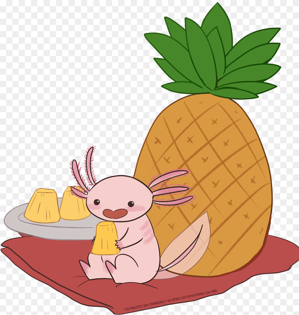 Transparent Cartoon Pineapple Transparent Kawaii Pineapple Cute Pineapple Clipart, Food, Fruit, Plant, Produce Free Png