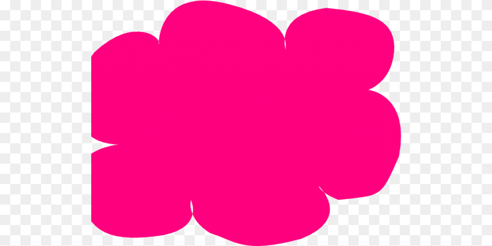 Cartoon Pink Cloud Animation, Anemone, Flower, Petal, Plant Free Transparent Png