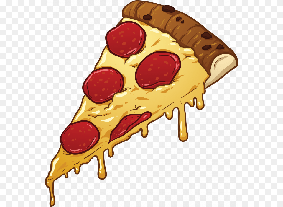Transparent Cartoon Pizza Pizza Slice Clip Art, Food, Ketchup Free Png
