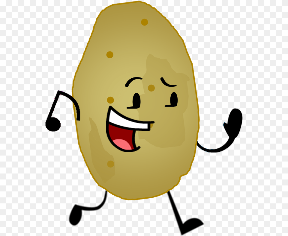 Transparent Cartoon Potato Super Lifeless Object Reboot Potato, Face, Head, Person, Food Free Png Download