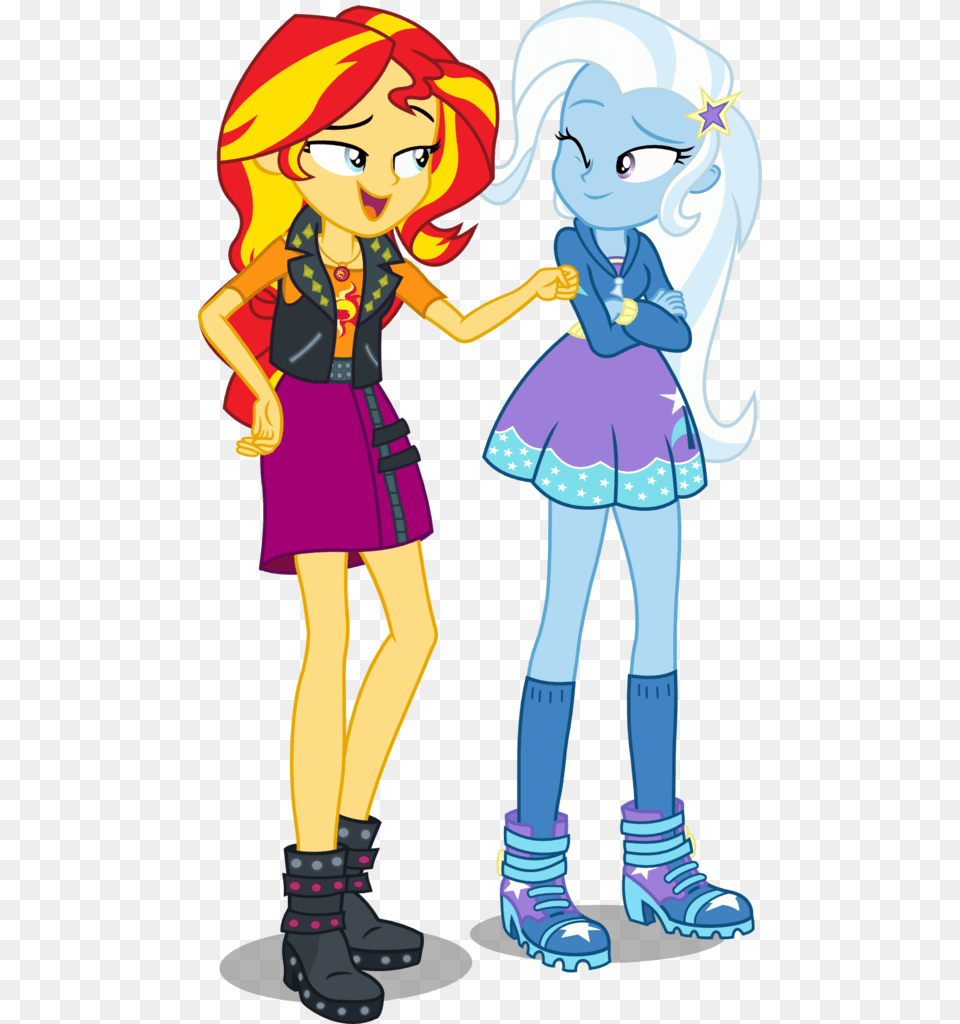 Transparent Cartoon Shoes Trixie Mlp Equestria Girls, Book, Comics, Publication, Child Png Image