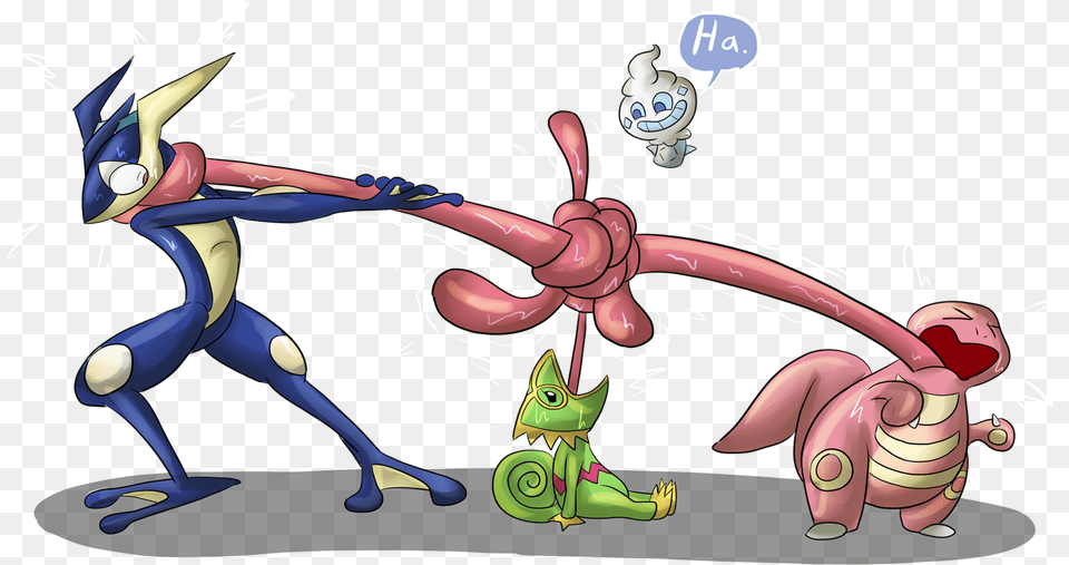 Transparent Cartoon Tongue Greninja Tongue In Mouth, Book, Comics, Publication, Adult Free Png