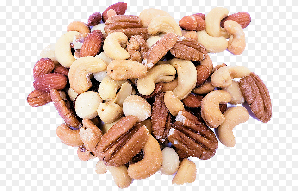 Transparent Cashew Clipart Mixed Nuts Top View, Food, Nut, Plant, Produce Png