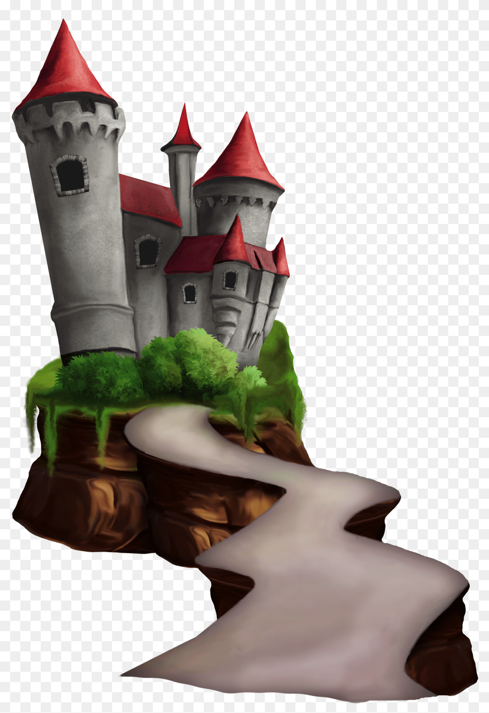 Transparent Castle Way Castle, Architecture, Building, Fortress, Art Png Image