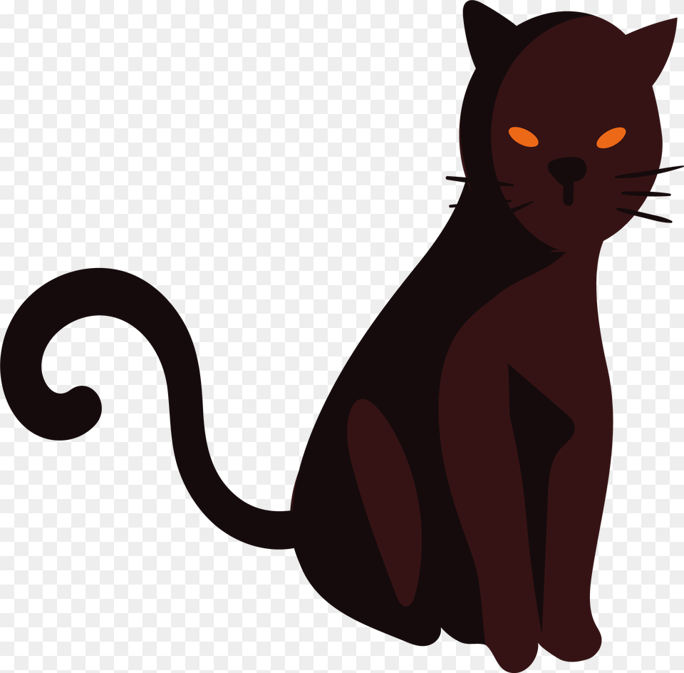 Cat Grooming Clipart Black Cat, Animal, Mammal, Pet, Kangaroo Free Transparent Png