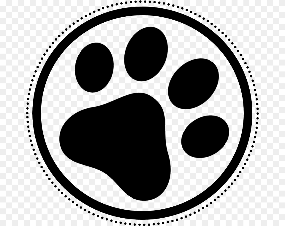 Transparent Cat Paw, Gray Png Image