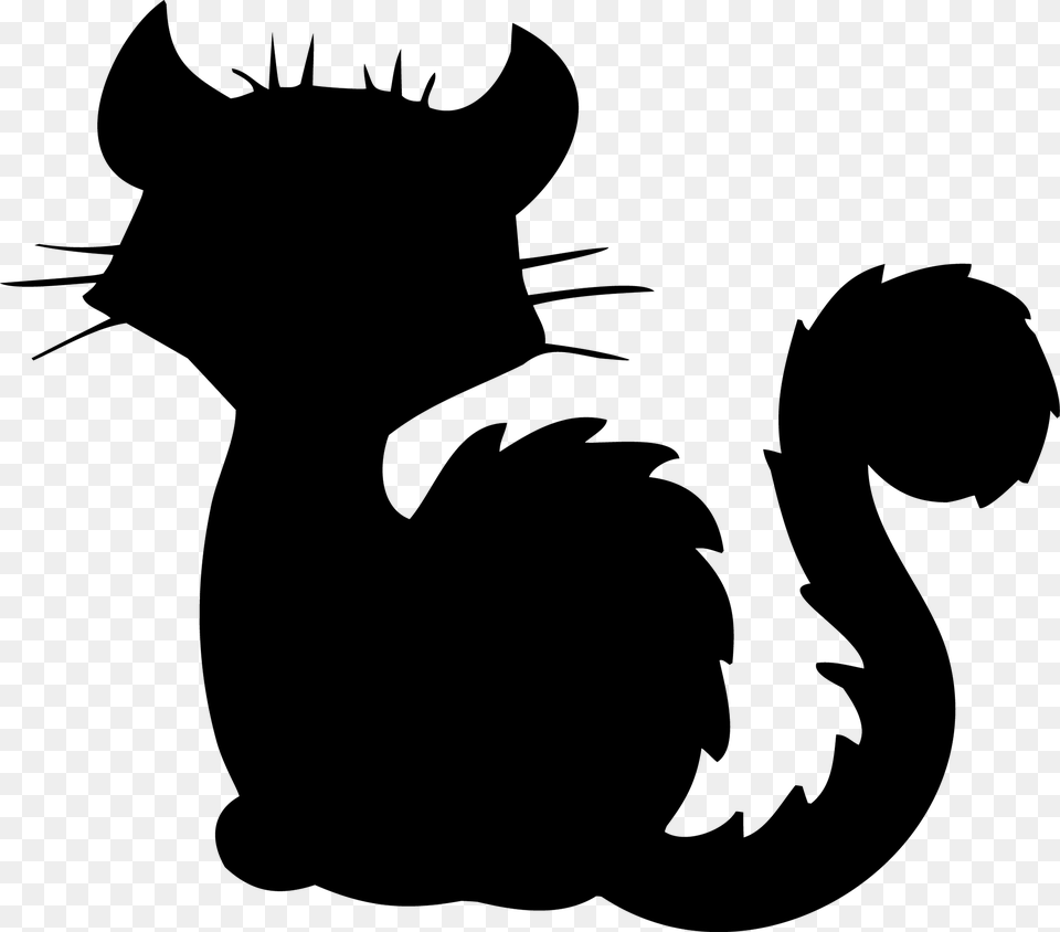 Transparent Cat Silhouette Cat Silhouette, Adult, Male, Man, Person Free Png