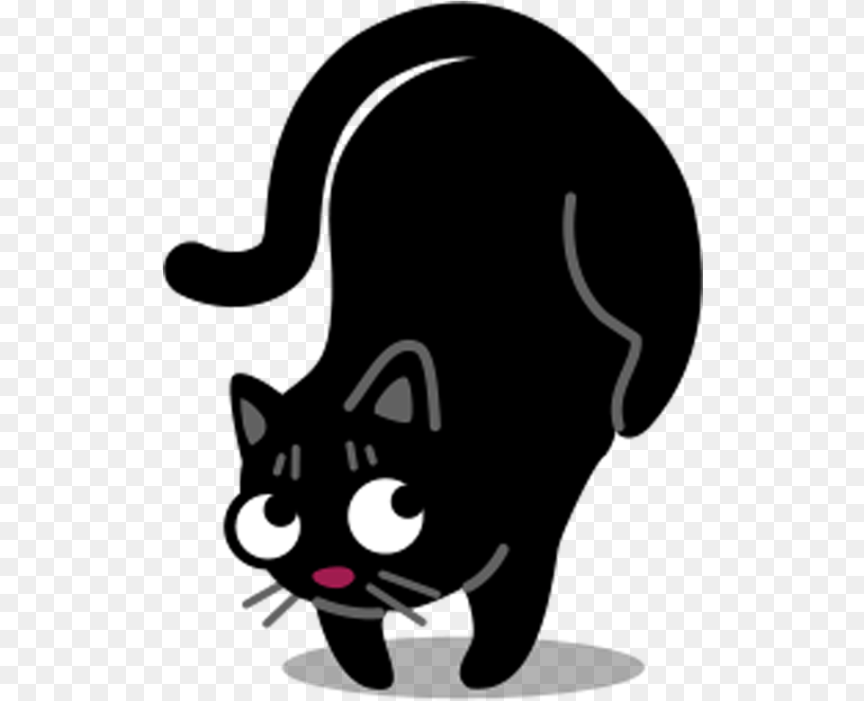 Transparent Cat Vector, Stencil, Animal, Mammal, Pet Png Image