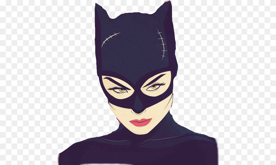 Transparent Cat Woman, Adult, Female, Person, Face Png