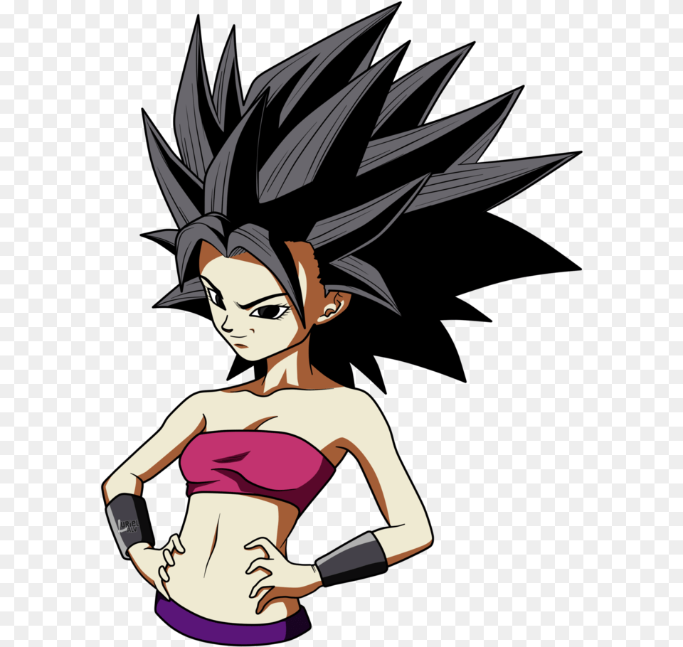 Caulifla Kalifa Dragon Ball Super, Adult, Book, Comics, Female Free Transparent Png